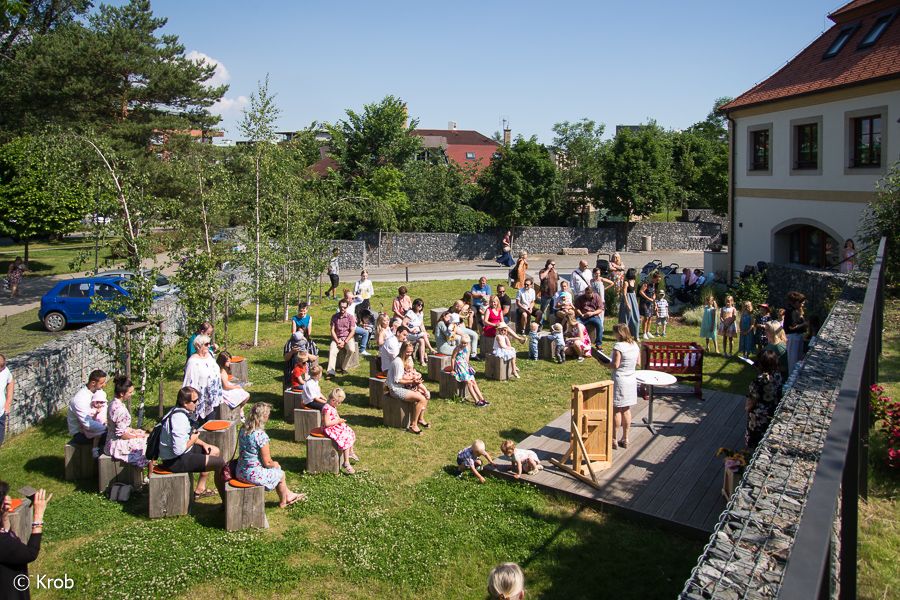 Fotografie z vítání občánků 2021